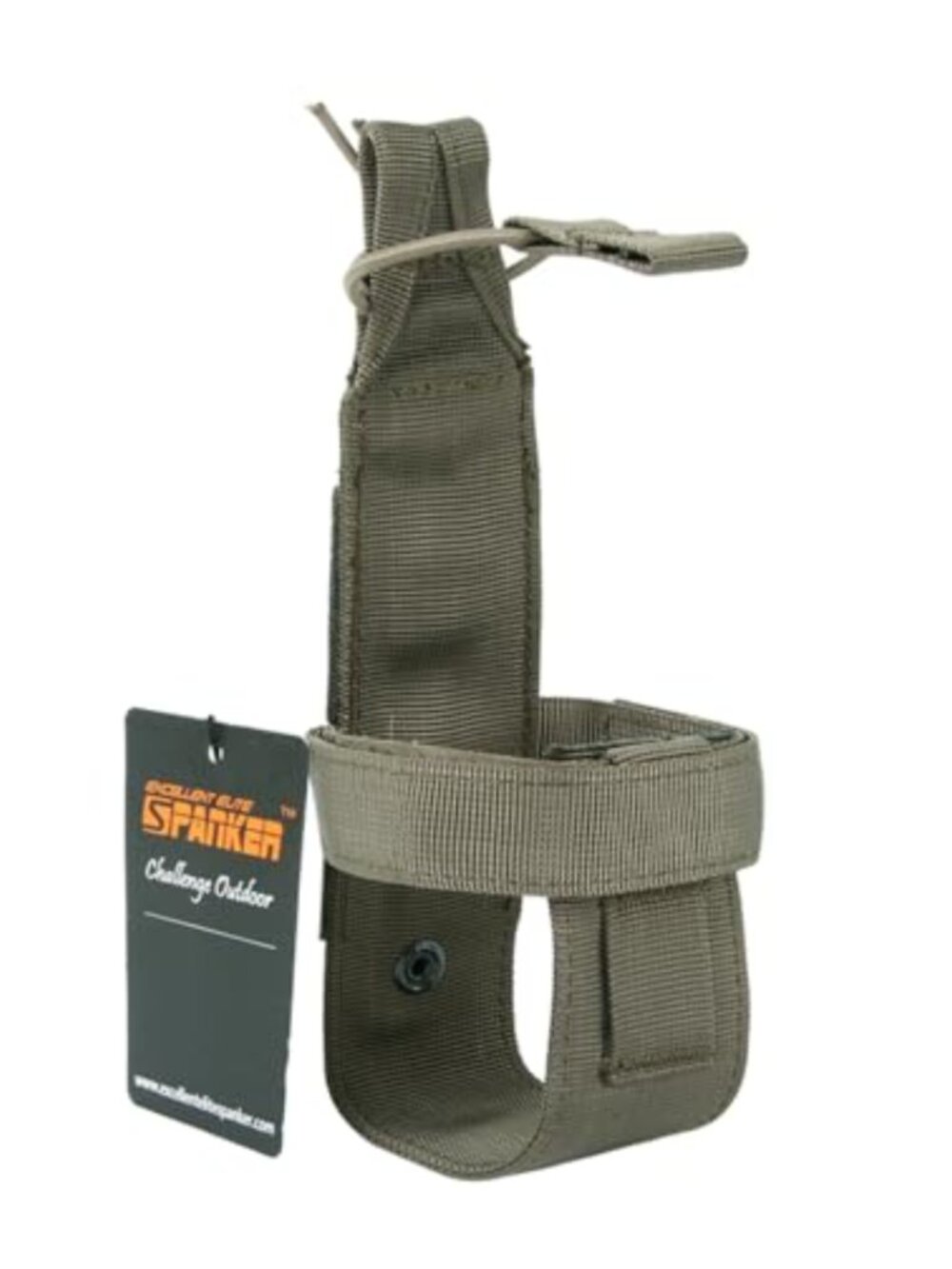 Tactical MOLLE Water Bottle Holder 500D Cordura Nylon Adjustable Belt Carrier